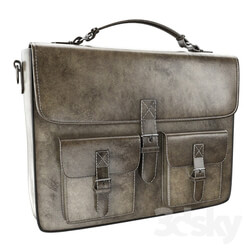Other decorative objects CrazyHorse Leather Bag 