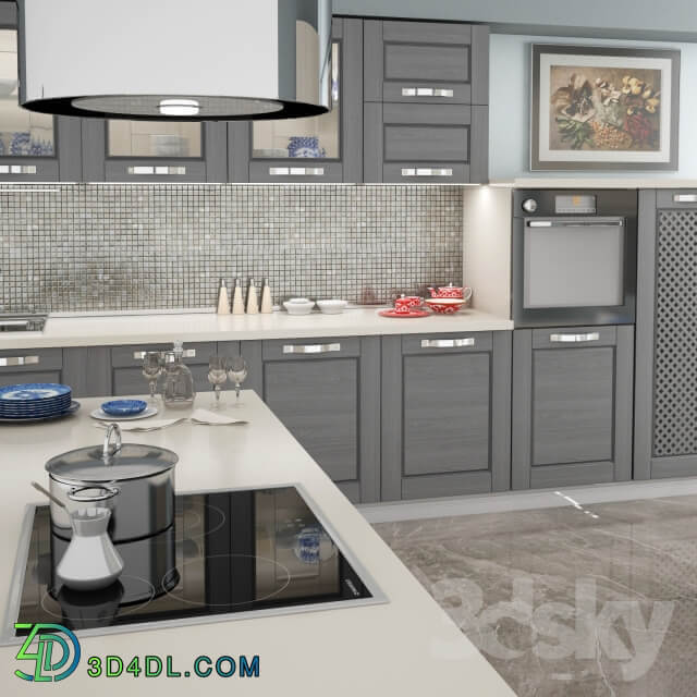 Kitchen Kitchen quot Tuscany Grigio quot by Enlie