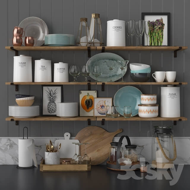 Kitchen decor set