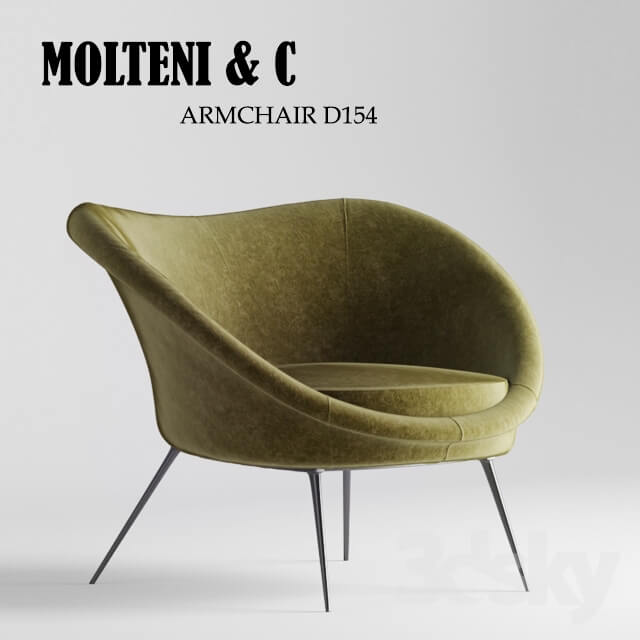 ARMCHAIR D154 BY MOLTENI C