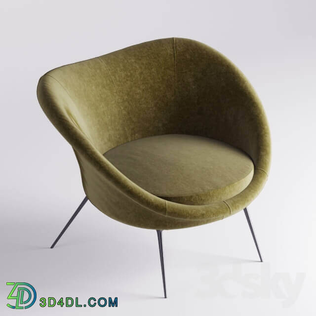 ARMCHAIR D154 BY MOLTENI C