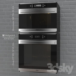 Oven FI7 891 Microwave MP 796 by HotPoint 