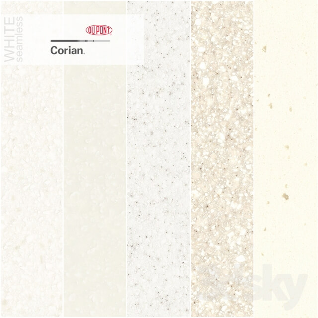 Dupont Corian Kitchen Countertops White