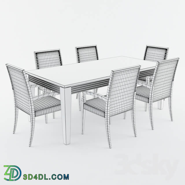 Table Chair Selva dining table Luna