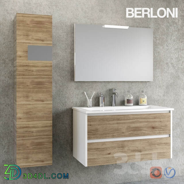 Bathroom set Berloni Form 08