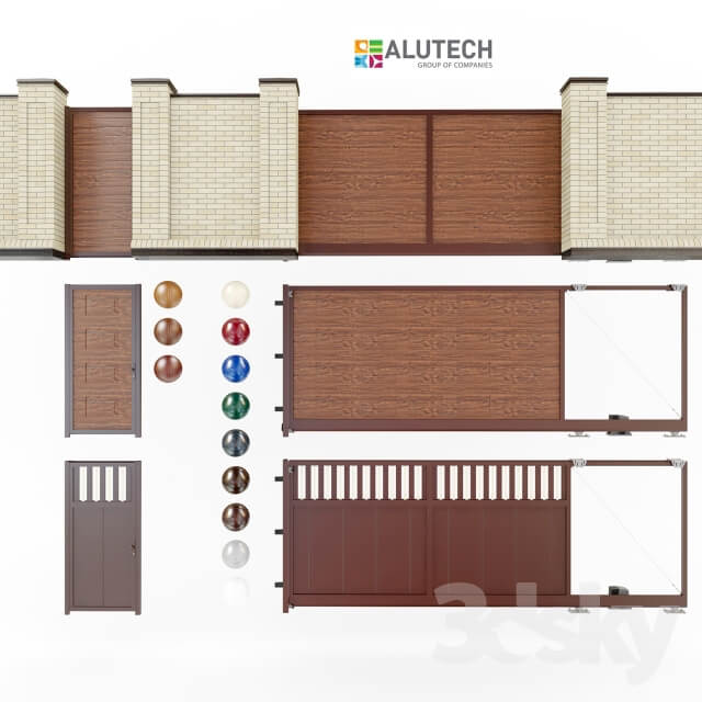 Other architectural elements Gate alutech 1