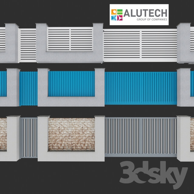 Other architectural elements Gate alutech 2