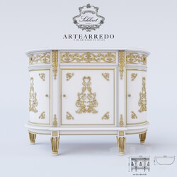 Sideboard Chest of drawer ARTEARREDO Diner du Roi buffet Limoges Small 