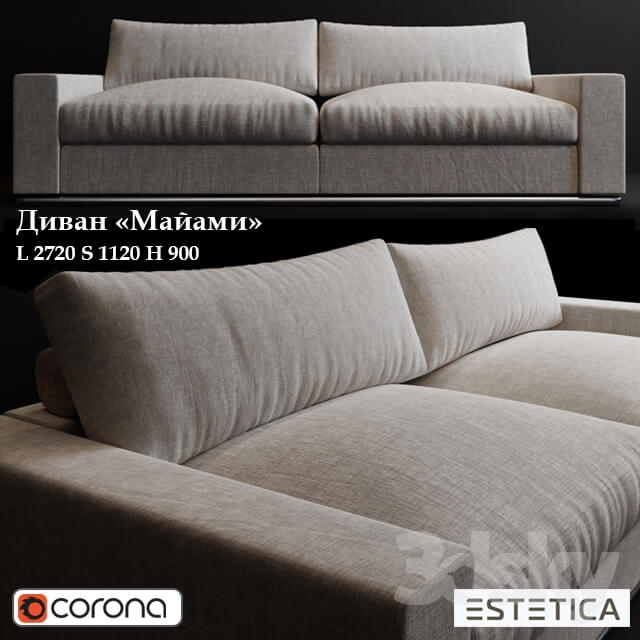 Sofa Estetica Miami