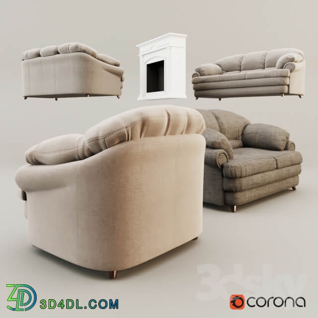 Sofa and Armchair Relax
