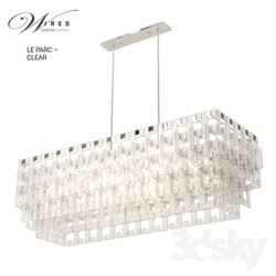 Le parc clear by Wired Custom lighting 