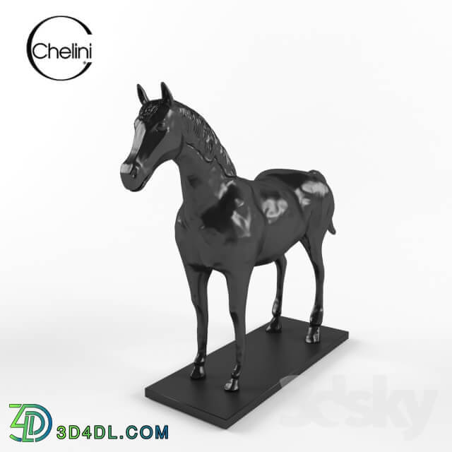 A statuette in the shape of a horse quot Chelini quot 