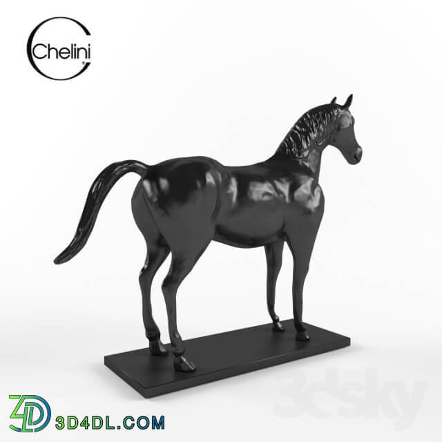 A statuette in the shape of a horse quot Chelini quot 