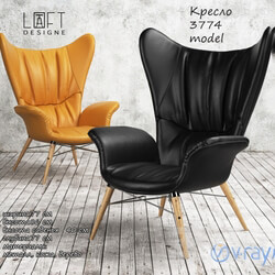 Armchair 3774 mode. Loftdesigne 