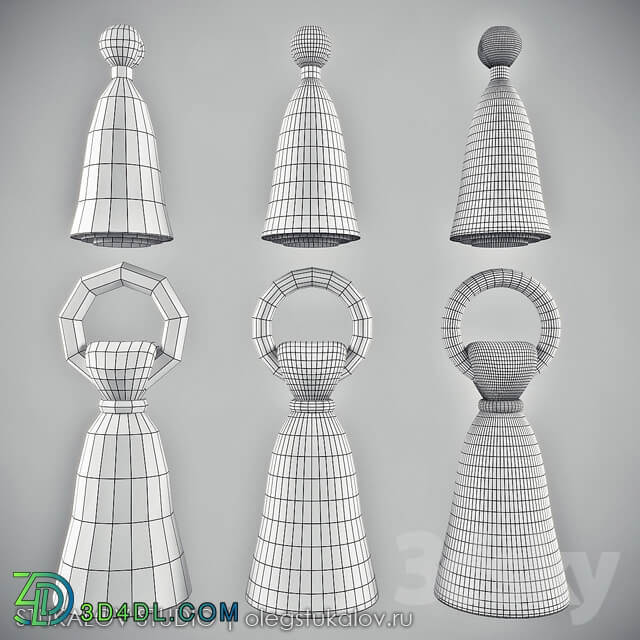 Other decorative objects Large brush set Part III