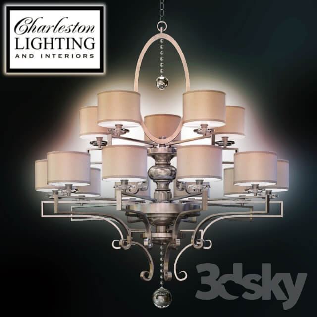 Chandelier Charleston lighting 000658