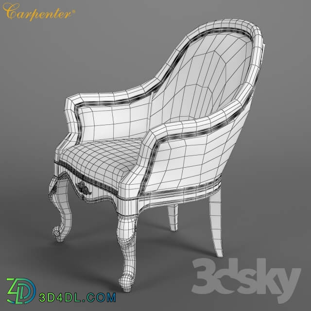 230 1 Carpenter Arm chair 790x770x953