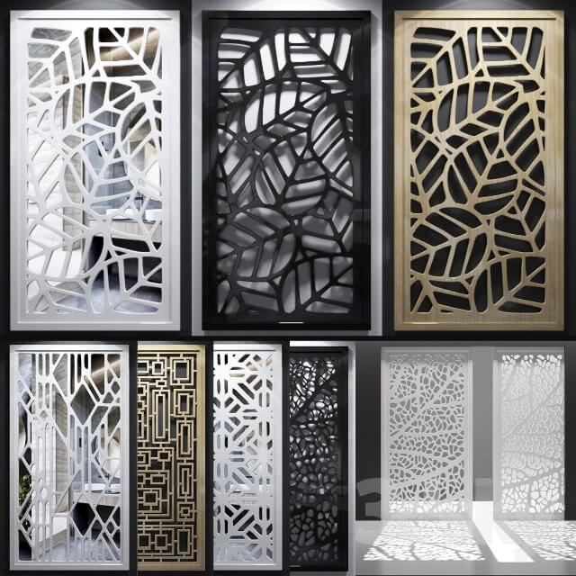 Other decorative objects Set of decorative panels 05