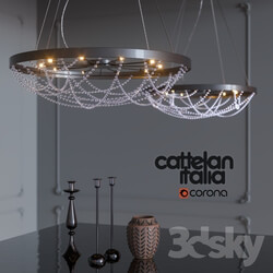 Pendant lamp CRISTAL from Cattelan Italia Pendant light 3D Models 