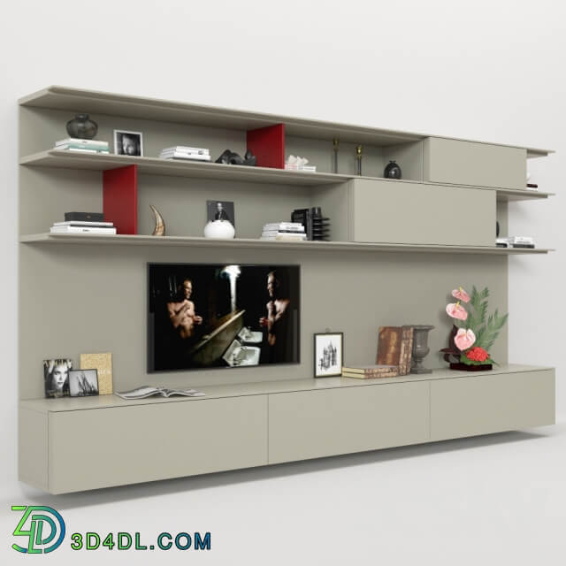 Wardrobe Display cabinets Jesse Online Wall System