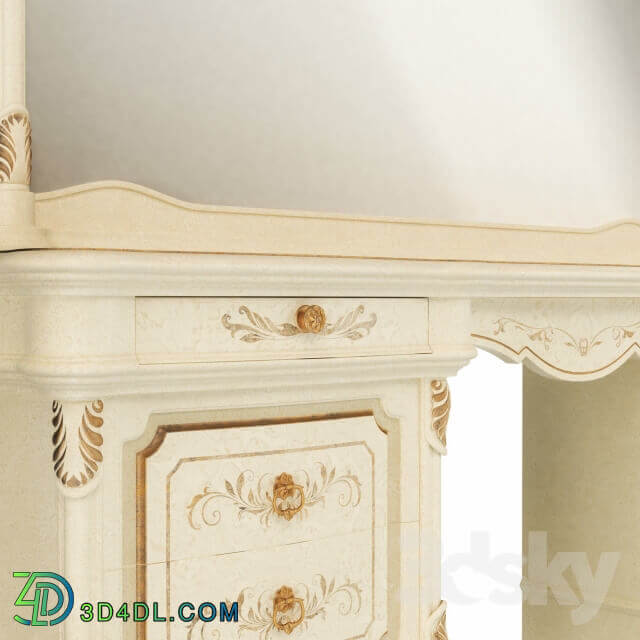 Other Treci Cecchini Victoria Stucco Dressing Table