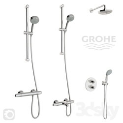 Faucet Grohe Grohtherm 1000 Thermostat Set 