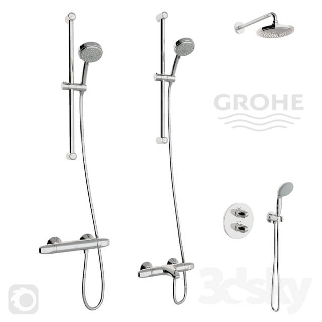 Faucet Grohe Grohtherm 1000 Thermostat Set