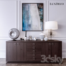 Sideboard Chest of drawer LuxDeco set 