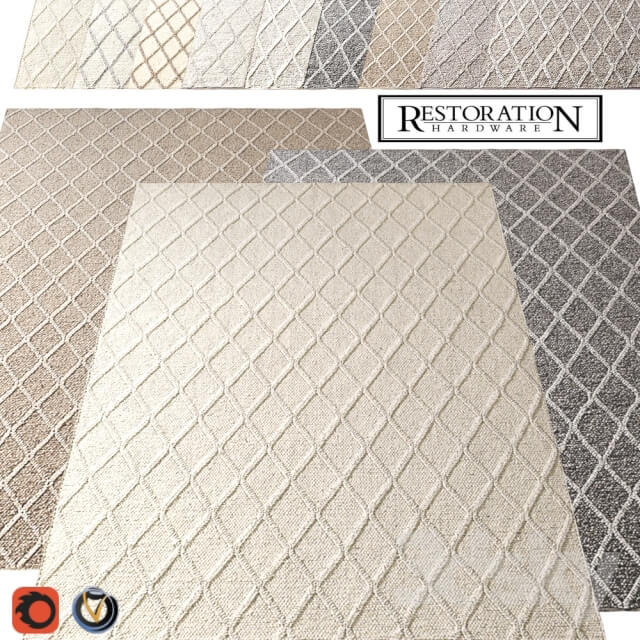 Carpet Restoration Hardware Diamante 2440х3050 9 colors 