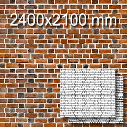 Wall of Ancient Brick Red Ancient Bricks Wall 