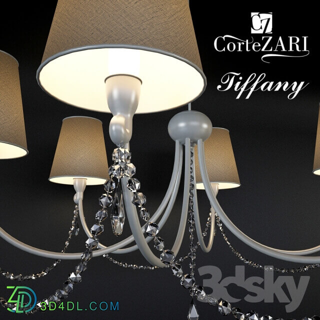 Chandelier CorteZARI TIFFANY Pendant light 3D Models