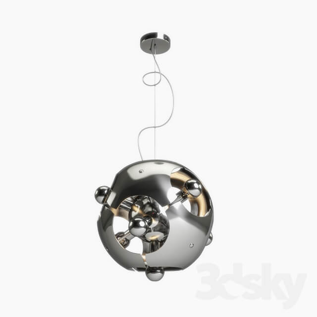 CHANDELIER REGENBOGEN Cottbus 492010207 Pendant light 3D Models