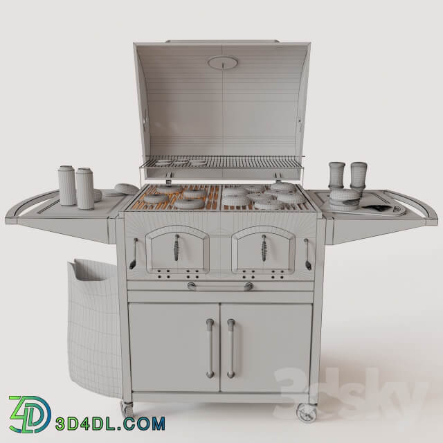 Other architectural elements Bravo Premium Charcoal Grill