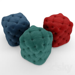 Pouf Classic Chesterfield 