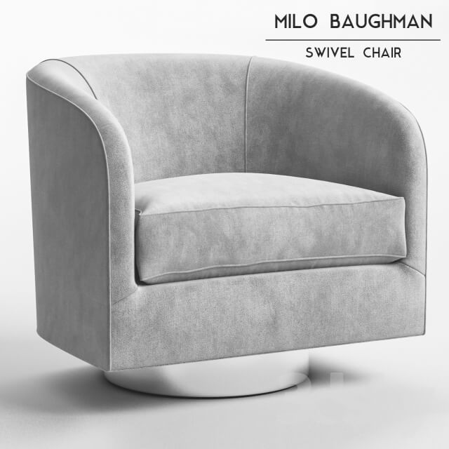 Milo Baughman Swivel Chair