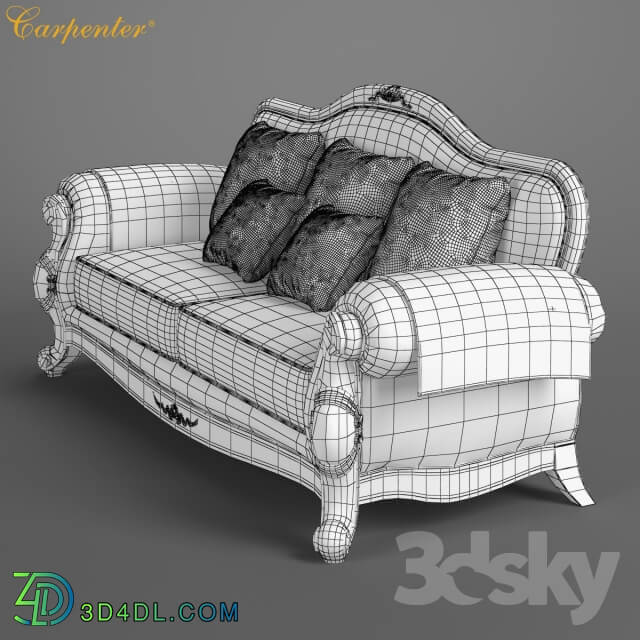 230 Carpenter Sofa C Sofa Bed 3 seats 2350x1005x1150