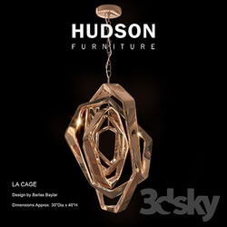 HUDSON LA CAGE by Barlas Baylar Pendant light 3D Models 