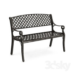 Other architectural elements Cozumel Copper Cast Aluminum Bench by Christopher Knight Home 