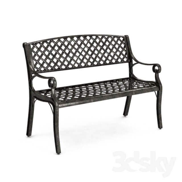 Other architectural elements Cozumel Copper Cast Aluminum Bench by Christopher Knight Home