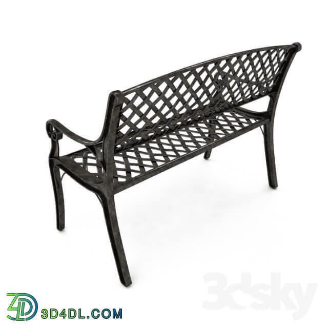 Other architectural elements Cozumel Copper Cast Aluminum Bench by Christopher Knight Home