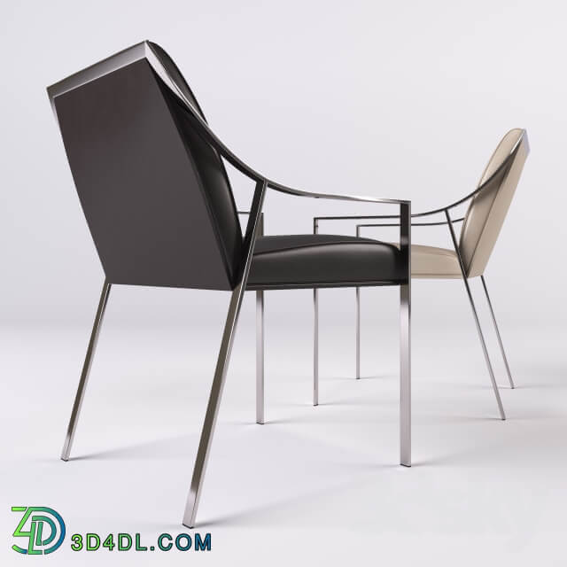 HOLLY HUNT AILERON DINING ARM CHAIR