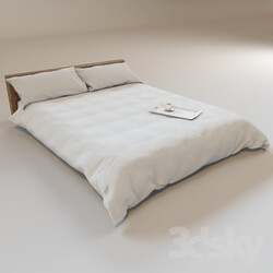 Bed Duvet cover with pillows 