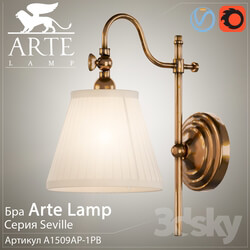 Sconce Arte Lamp Seville A1509AP 1PB 