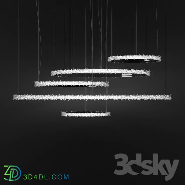 Pendant light Halo Crystal Chandelier