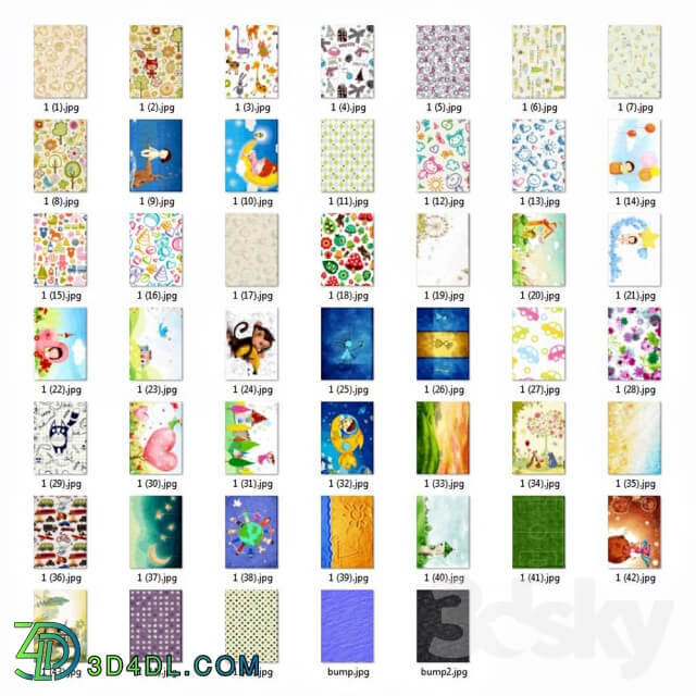 Miscellaneous collection of children 39 s rugs