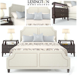 Bed KENSINGTON PLACE CHADWICK UPHOLSTERED BED LEXINGTON HOME BRANDS  