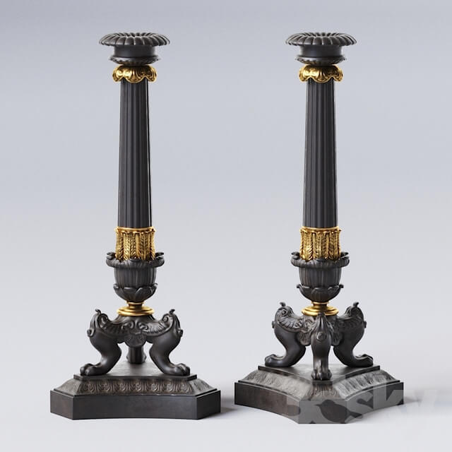 Other decorative objects Big Empire Candlestick