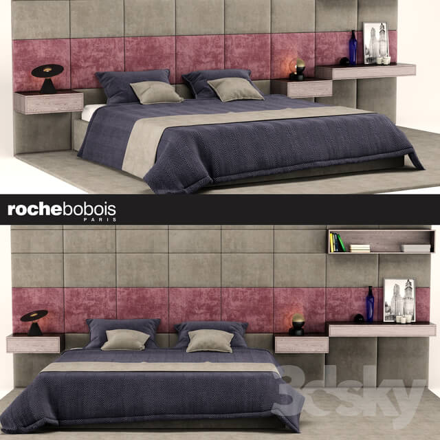 Bed COURCHEVEL BED by Roche Bobois