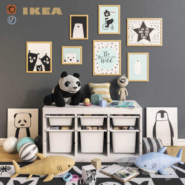 Miscellaneous Furniture and toys IKEA decor for a children 39 s room set 2