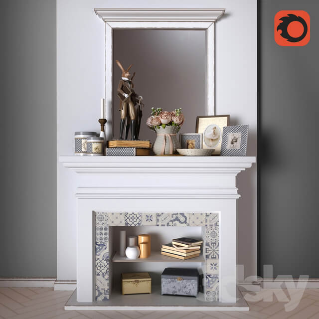 decorative fireplace set